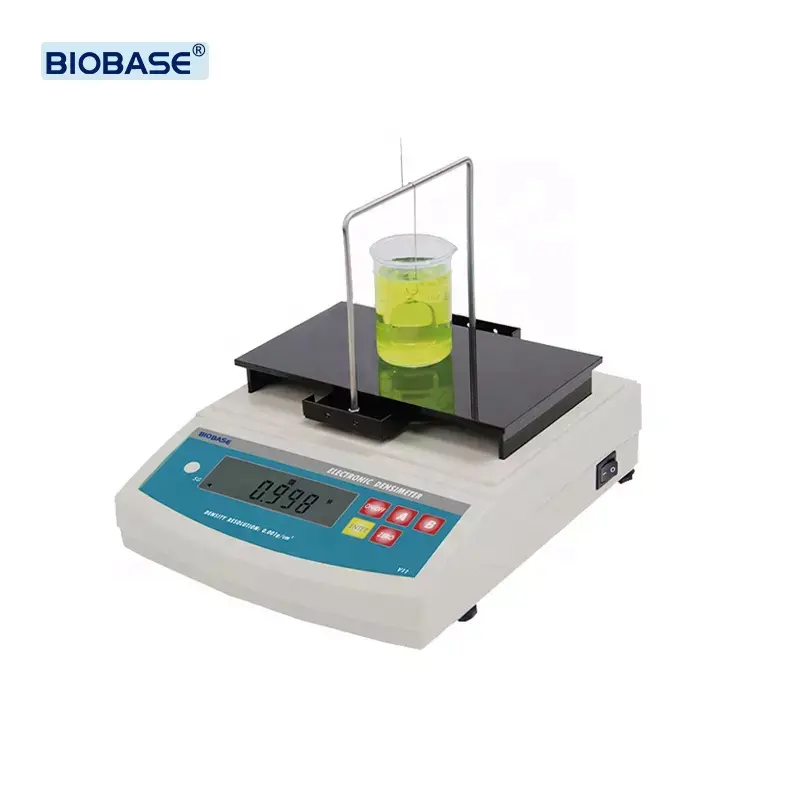 BIOBASE CHINA Densímetro Líquido BK-DME300L Econômico Com Display LCD e Água Destilada Densidade Líquida Tester