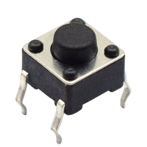 One-Stop-Kauf mehrere Modelle TS665CJ 6*6mm 4-poliger taktiler Tast knopf schalter Taktsc halter smd - Product Image 1