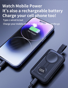 高容量2-in-1 Apple Watch充電器とパワーバンククロスボーダー対応10W Type-CインターフェイスLI-Polymerバッテリー - Product Image 5