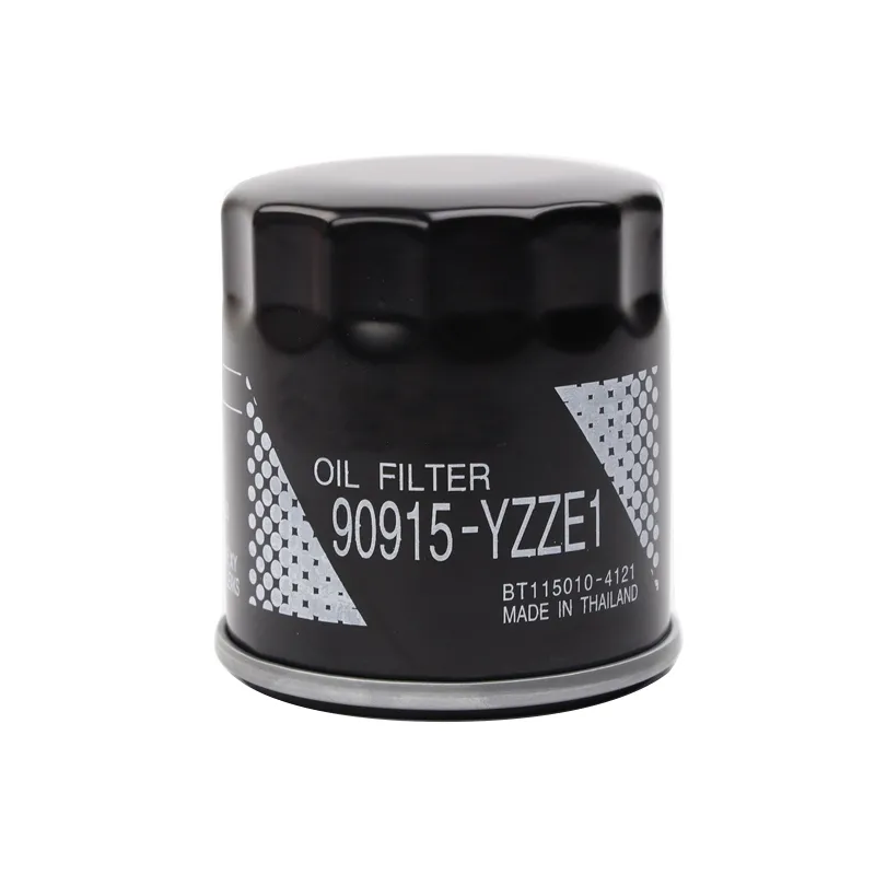 Filtre à huile de moteur de voiture de prix usine adapté pour le filtre à huile de pièces de voiture de Toyota Oem 90915-yzze1