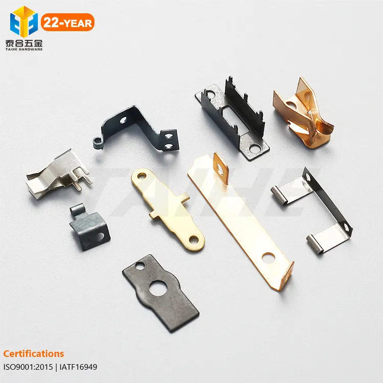 Custom OEM Alta Precisão Metal Stamping Parts Cobre Latão Bronze Aço Inoxidável Processamento Pequeno Estampado Serviço De Fabricação