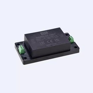 Mean Well Fuente de Alimentación SMPS de 45W, Fuente de Alimentación de Salida Única de 450W, 12V, 3.75A, Corriente de 150V-1500VDC, 1 Unidad