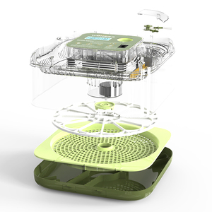 WONEGG FY12H ovos incubadora transparente com controle de umidade <span class=keywords><strong>Temp</strong></span> Auto e Água Adicionando Dispositivo