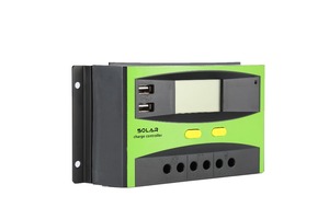 Venta caliente 12V/24V 30A Controlador PWM de carga solar Controlador solar manual por fabricante Directo al por mayor - Product Image 3