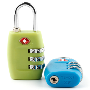 Mavi renk 3 4 dijital TSA kombinasyon bavul asma kilit - Product Image 2