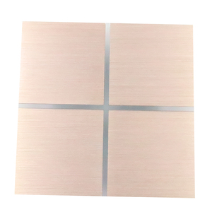GVS or <strong>HDL</strong> EIB KNX <strong>System</strong> Compatible Smart Switch and Thermostat Light Aluminum Touch Panel Material - Product Image 4