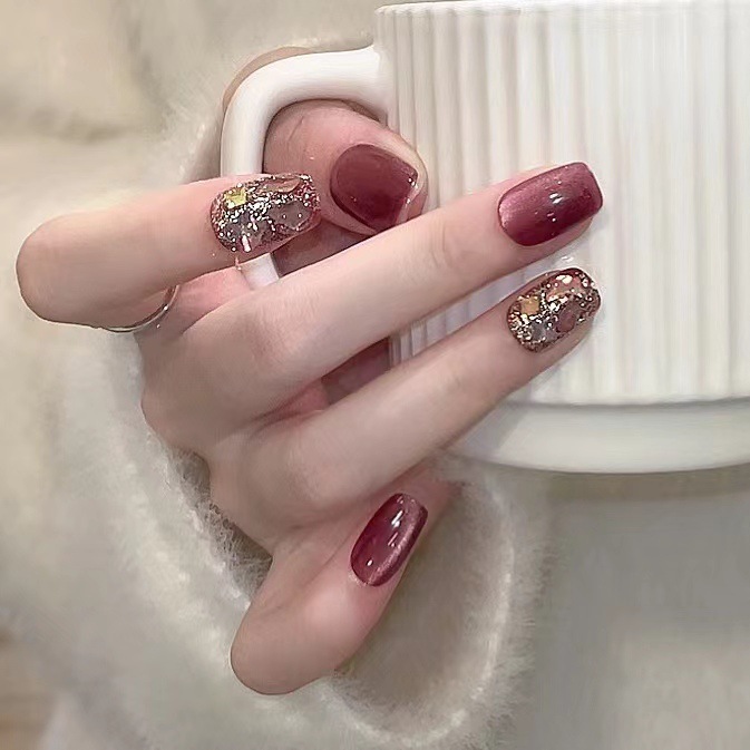 Perles de verre rose Sg920