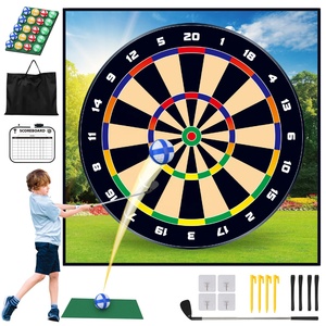 Golf Chipping Game <span class=keywords><strong>Set</strong></span> mit Plastik schlägern Schlag matte Ziel für Indoor-oder Outdoor-Training für Golf training