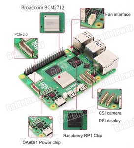 Newest <strong>Raspberry</strong> <strong>Pi</strong> 5 8GB AI Development Board Kit Original <strong>Raspberry</strong> <strong>Pi</strong> 5 <strong>with</strong> 8GB Storage - Product Image 4