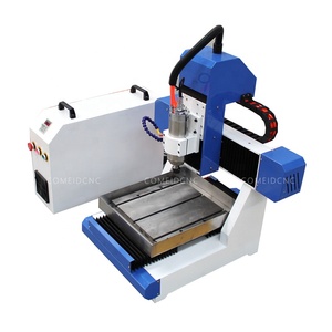 4040 6060迷你CNC路由器木材金属大理石雕刻机与铸铁框架表 - Product Image 2