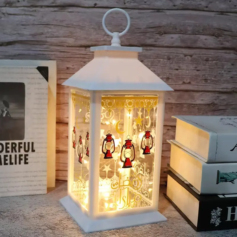 Hồi giáo hồi giáo trang trí ramadan LED mubarak sản phẩm kareem advents đèn lồng trang trí kỳ nghỉ