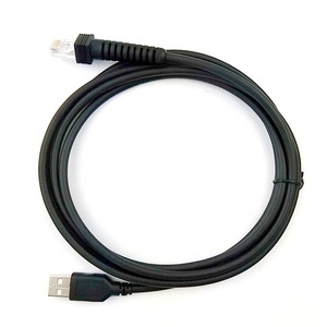 Datalogic <span class=keywords><strong>MAGELLAN</strong></span> 1100i <span class=keywords><strong>800i</strong></span> qs2500 QS6000 sạc nhanh 3A USB RJ45 Cáp máy quét mã vạch bện che chắn Cáp dữ liệu PVC - Product Image 2