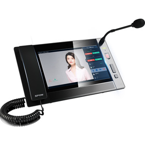 Touch Screen IP Paging Console Phone Multiple Zone Paging <strong>System</strong> with Microphone - Product Image 3