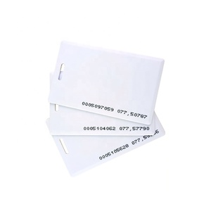 便宜的聚氯乙烯1.8毫米TK4100 125千赫射频识别翻盖卡，用于门禁 - Product Image 2