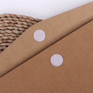 Großhandel individuell bedruckte verdickte Kraft Umschlag A4 A5 rot grün blau Kraft papier Umschlag Tasche mit Knopf und Schnur - Product Image 6