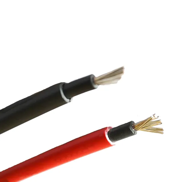 Hot Selling 1x6mm2 Pv Kabel Vertind Cooper Voor Zonne-Kabel Fabrikant Uit China