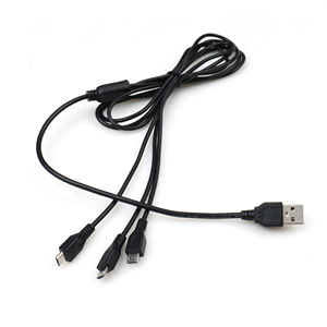 Cable divisor Usb macho a hembra tipo C de 3 vías Cable Micro Y DE DATOS DE cargador múltiple Cable de carga 3 en 1USB