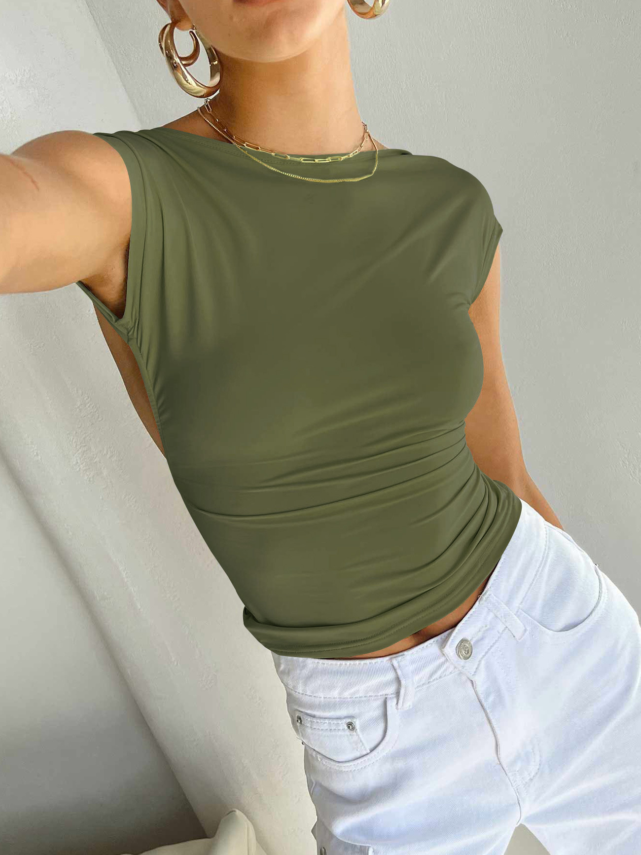 ESSO021 Vert militaire (tissu nylon)