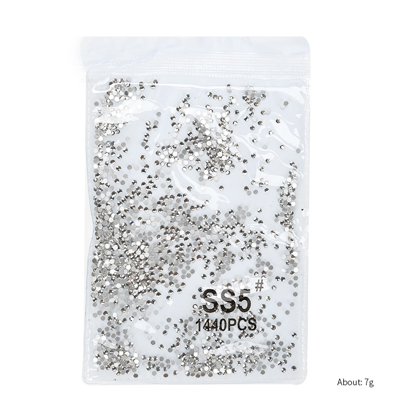 Diamantes blancos transparentes SS5 (aproximadamente 1440 unidades)