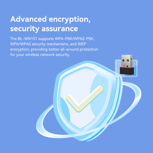 Lb-link BL-WN151 150Mbps Nano mạng không dây adapter giá rẻ USB2.0 máy tính xách tay <span class=keywords><strong>Wifi</strong></span> Adapter với <span class=keywords><strong>Realtek</strong></span> rtl8188 chip trong kho - Product Image 6
