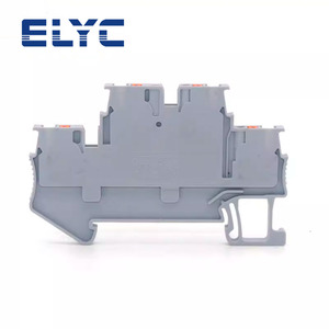 PTTB1.5/S Bloque de terminales de doble nivel Push In Din Rail Terminal Block - Product Image 3