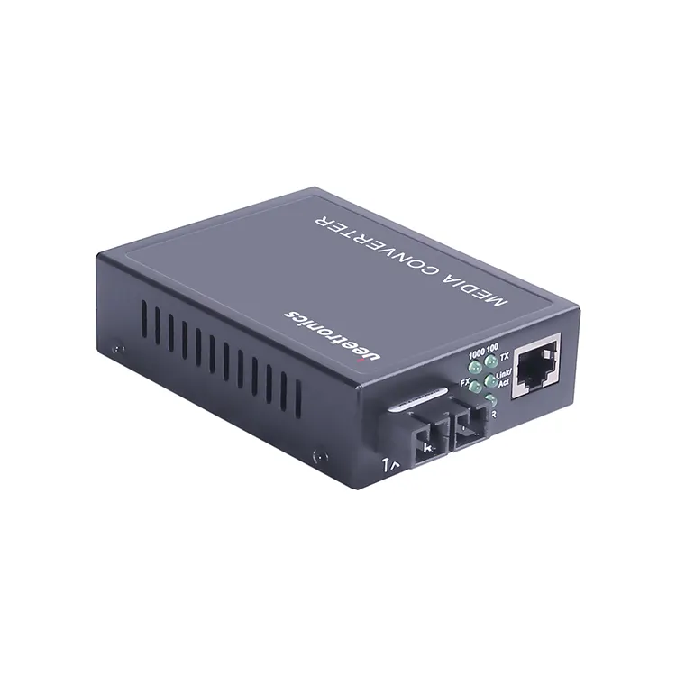 Factory Price DC 5V 1550nm SMF 80km 100km 100base Dual SC Unmanaged Fast Ethernet Fiber Media Converter