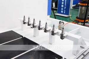 Techpro 1325 роторная ось ЧПУ маршрутизатор 4 оси ATC Камень CNC маршрутизатор гравировальный станок для гранита мрамора цементная плита - Product Image 6