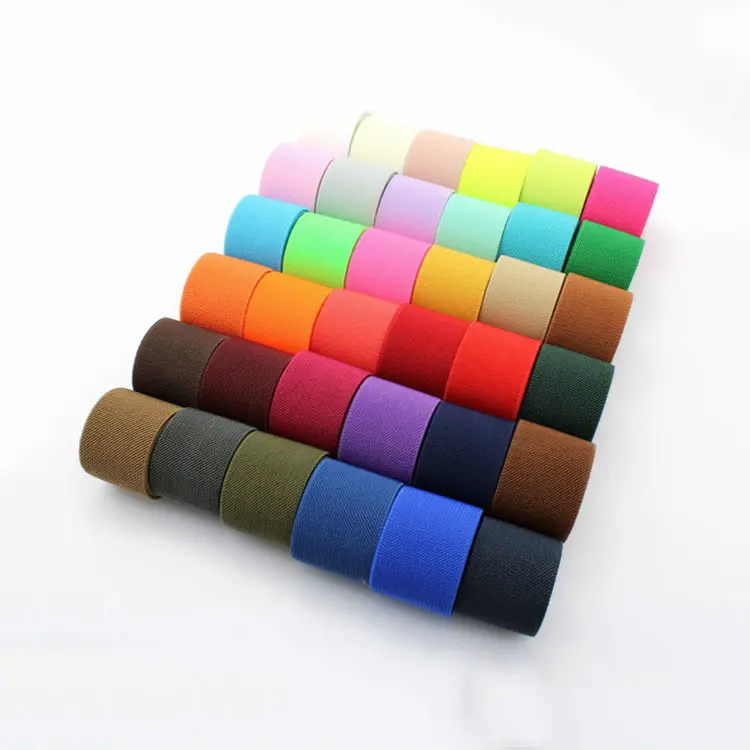 Deepeel-cinta elástica de alta elasticidad para ropa, accesorios de costura DIY, KY490, 3,8 CM