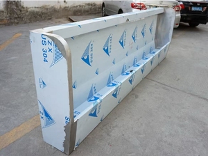 Thép không gỉ nam tầng thường vụ nơi để tiểu cho bệnh viện sử dụng không dùng nước công nghiệp thiết kế dễ dàng để làm sạch - Product Image 5