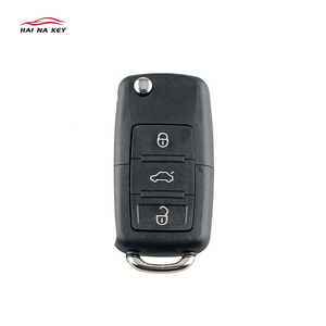 Name Brand Flip Auto Car <strong>Key</strong> 3 Buttons 433MHz ID48 Chip Fob Remote <strong>Key</strong> for <strong>VW</strong> Passat Beetle Bora Polo Golf FCCID 1J0959753DA - Product Image 2