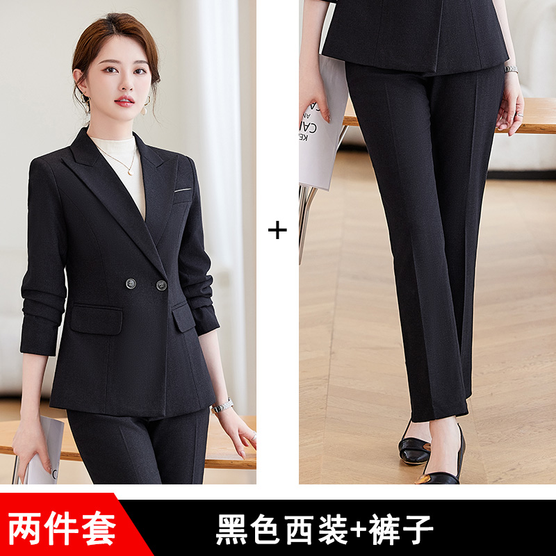 Manteau + pantalon noir
