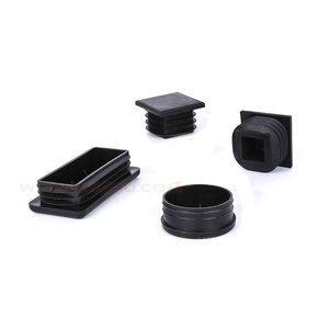 塑料成型型材端塞，方形管管盖，钢管塑料端盖 - Product Image 2