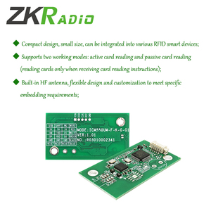 Nhúng <span class=keywords><strong>RFID</strong></span> UART WG <span class=keywords><strong>13</strong></span>.56MHz DC 5V IC Đầu đọc thẻ/Nhà Văn mô-đun - Product Image 6