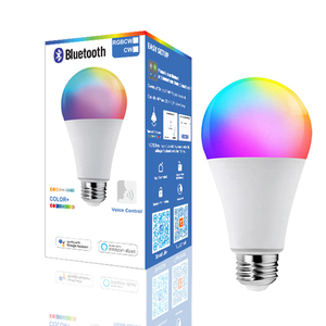 New Design Home Decoration Color Changing Personalized Multi-Color Wifi Control <strong>9W</strong> Smart <strong>LED</strong> Bulbs - Product Image 5