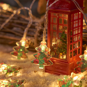 1.5M 3M Christmas Snowman Santa Claus Tree Reindeer Christmas <strong>String</strong> Light Xmas New Year Holiday Lights Xmas Light - Product Image 5