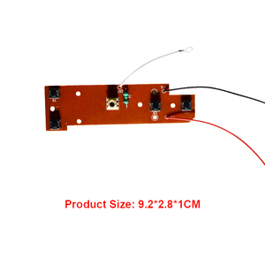 4 canali trasmettitore ricevitore telecomando circuito auto con luci 3D - Product Image 3