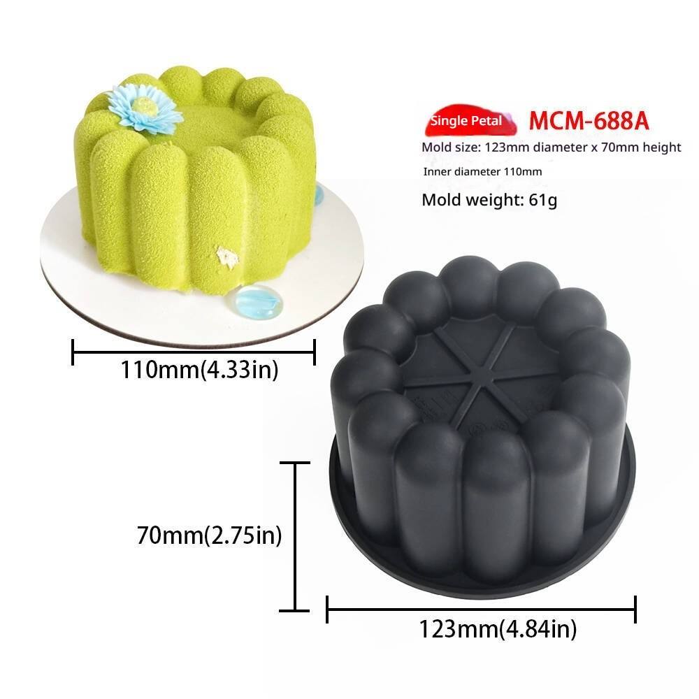 (pétale unique 61g) mcm-688a noir