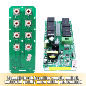Disegno popolare ECD-Q600F industriale telecomando senza fili 433/868/915MHz gru ragno ricevitore paranco fisso codice 315MHz - Product Image 4
