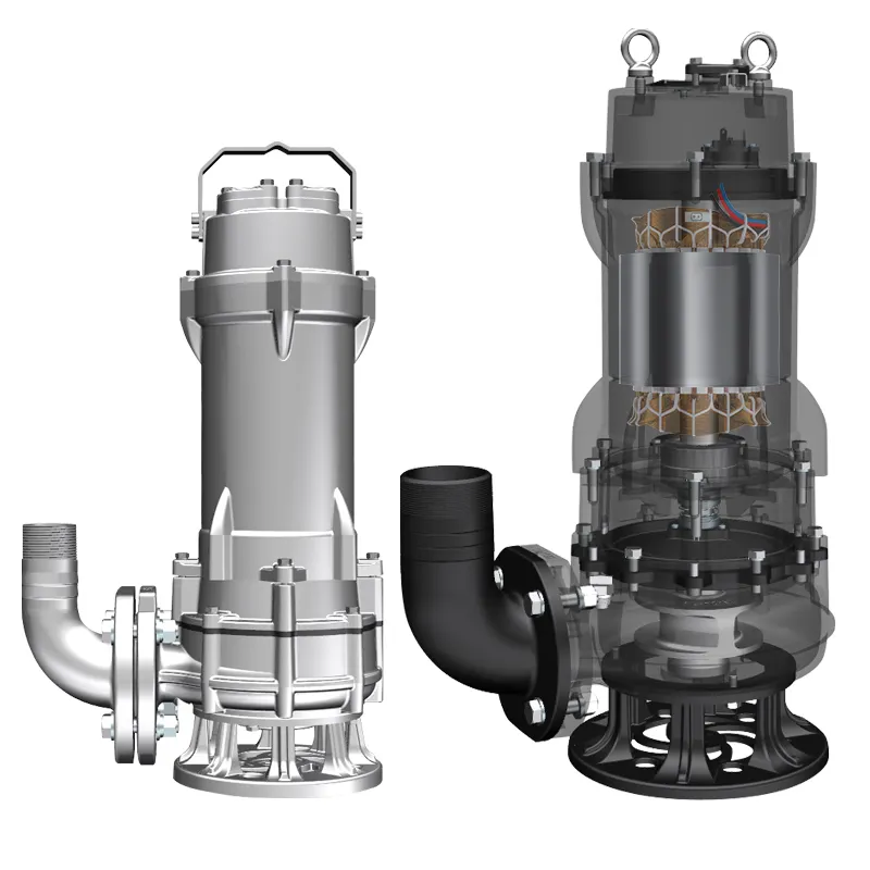 Tipe Baru Pompa Limbah Submersible dengan Desain Italia untuk Air Limbah
