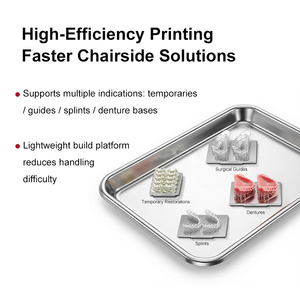 मुस्कान नई स्वचालित 385-405nm dlp दंत प्रयोगशाला 16k lcd राल डेन्चर धातु 3 डी डेंटल इनविसासंरेखित प्रिंटर मशीन - Product Image 5