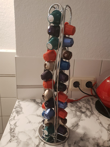 Tốt nhất xoay cà phê nồi viên nang chủ lưu trữ Đường Hộp Thanh xi-rô Spinner tổ chức keurig cup hiển thị Cà phê Pod giá - Product Image 4