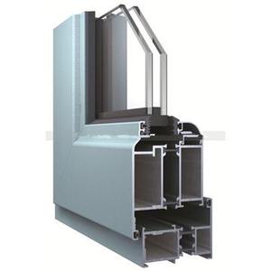 Aile konut alüminyum alaşım sürgülü Window105Series 3 parça alüminyum sürgülü cam pencereli pencereler - Product Image 4