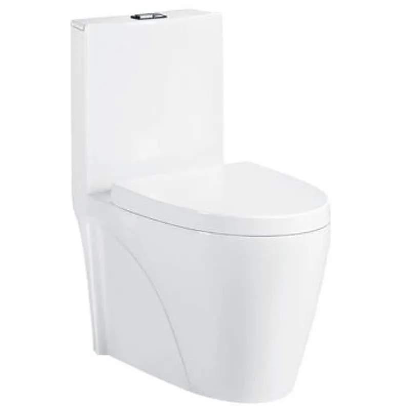 Toilette moderne in ceramica di un pezzo vendita calda del bagno sanitari sifonico S-trap Water Closet Toilet