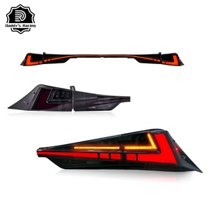 Fabrika araba LED arka ışıkları lambası için Fit Lexus arka lambası IS300h IS250 IS300 IS350 IS200t 2014-2020 DRL modifiye Autolamp - Product Image 2