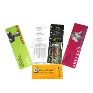 定制条形码印刷尺寸2部分卡高品质聚氯乙烯卡 - Product Image 6