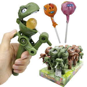 HY oyuncaklar ağ kırmızı çocuk erkek ve kadın arkadaşlar dinozor robot lolipop depolama tabancası yemek şeker artefakt oyuncak küçük hediye - Product Image 5