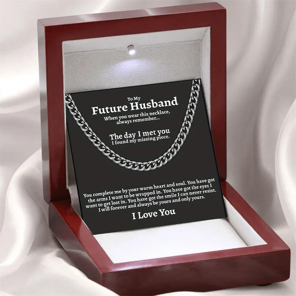 Necklace + Card Gift Box LED