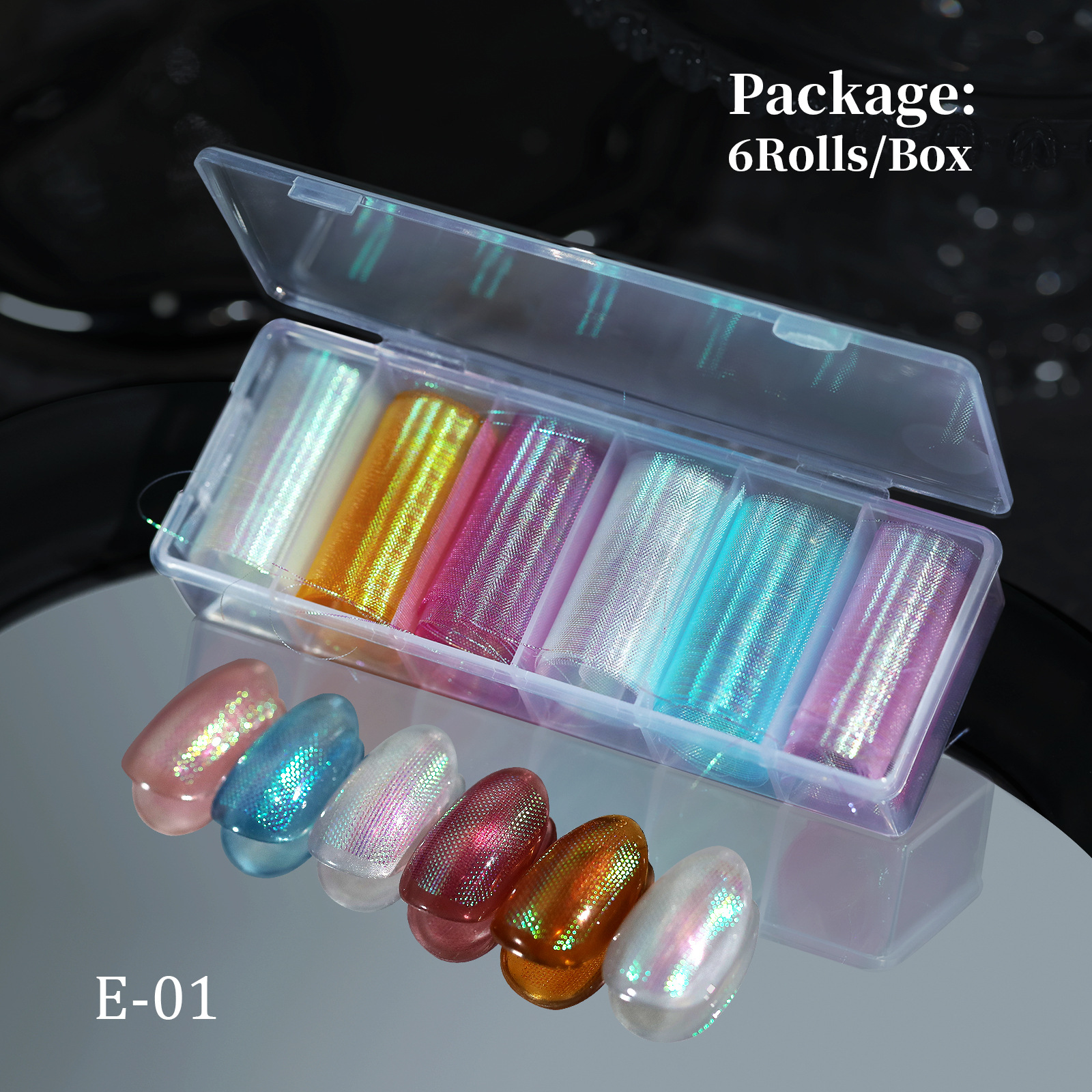 6 ROULEAUX/BOÎTE 01