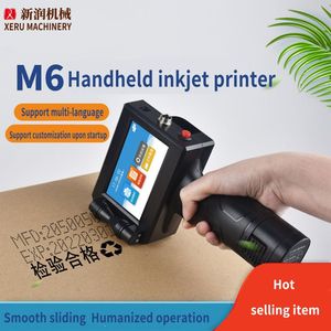 Neuer Hand-Tinten strahl drucker Kleines Produktions datum Qr-Code Barcode-Etikett Chargen nummer Verpackungs beutel Flaschen codier maschine