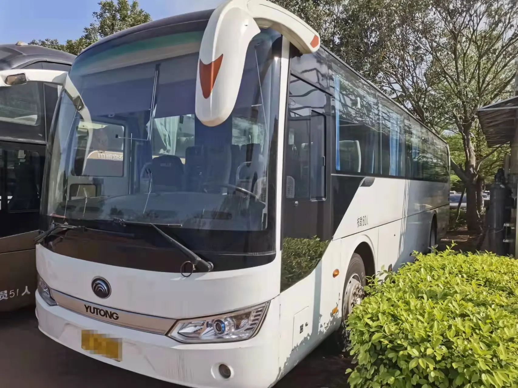 Autobús de ciudad personalizado, autobús de lujo Yutong usado, 50 asientos, Autobus de pasajeros diésel, a la venta